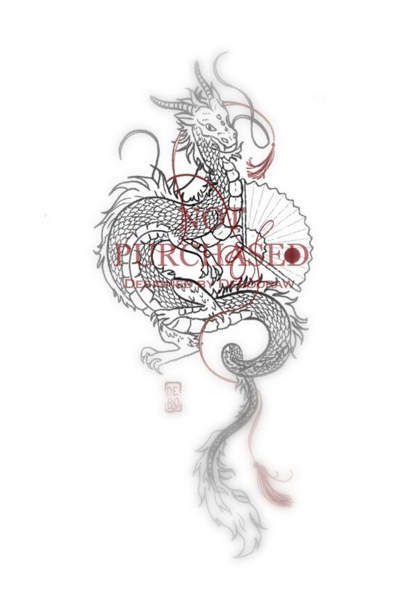 Dragon - Eventail