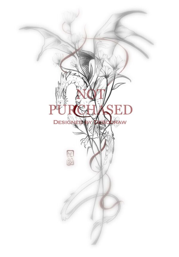 Dragon - Pivoines (alternative version)